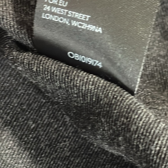 Anthropologie dark gray column Dress with Dolman Sleeves - Picture 12 of 12